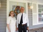 16 RO Wedding, Post Wedding Pictures at Home, Olivia Birley with James Gleckler (4)